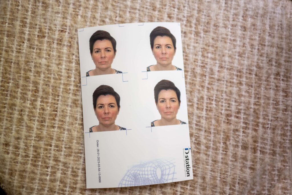 Printed passport photos by Officeworks