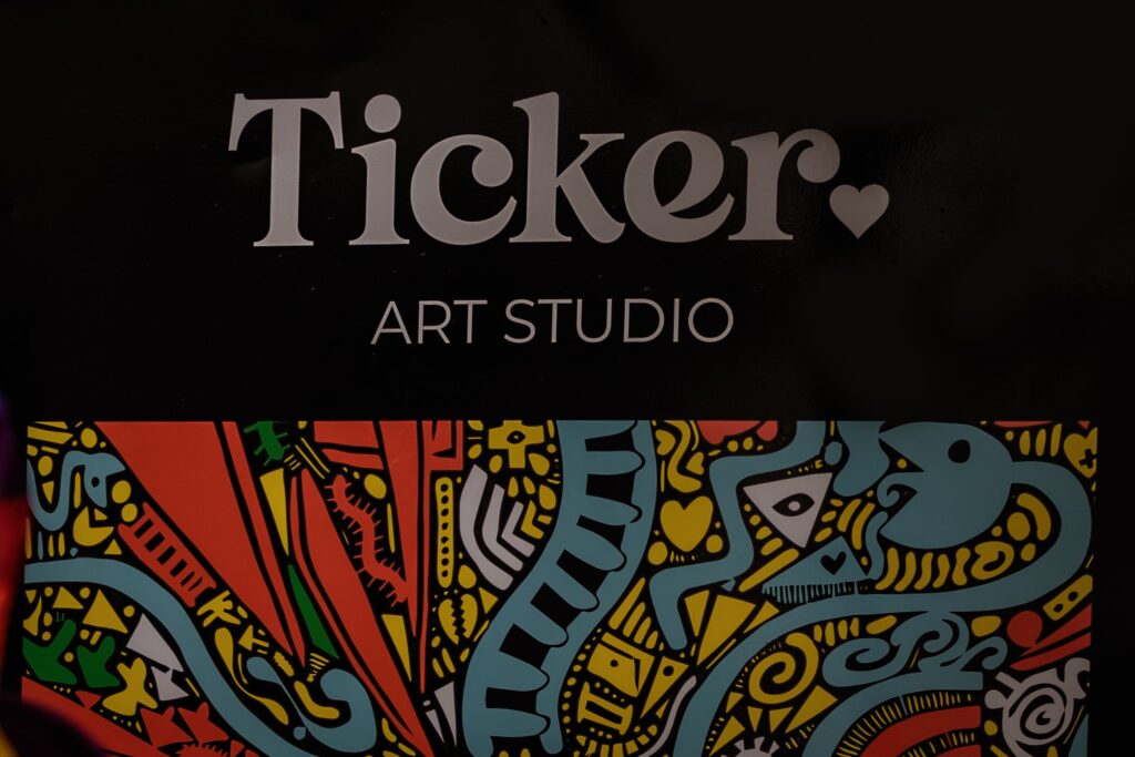 Signage for Ticker Art Studio in Belgrave